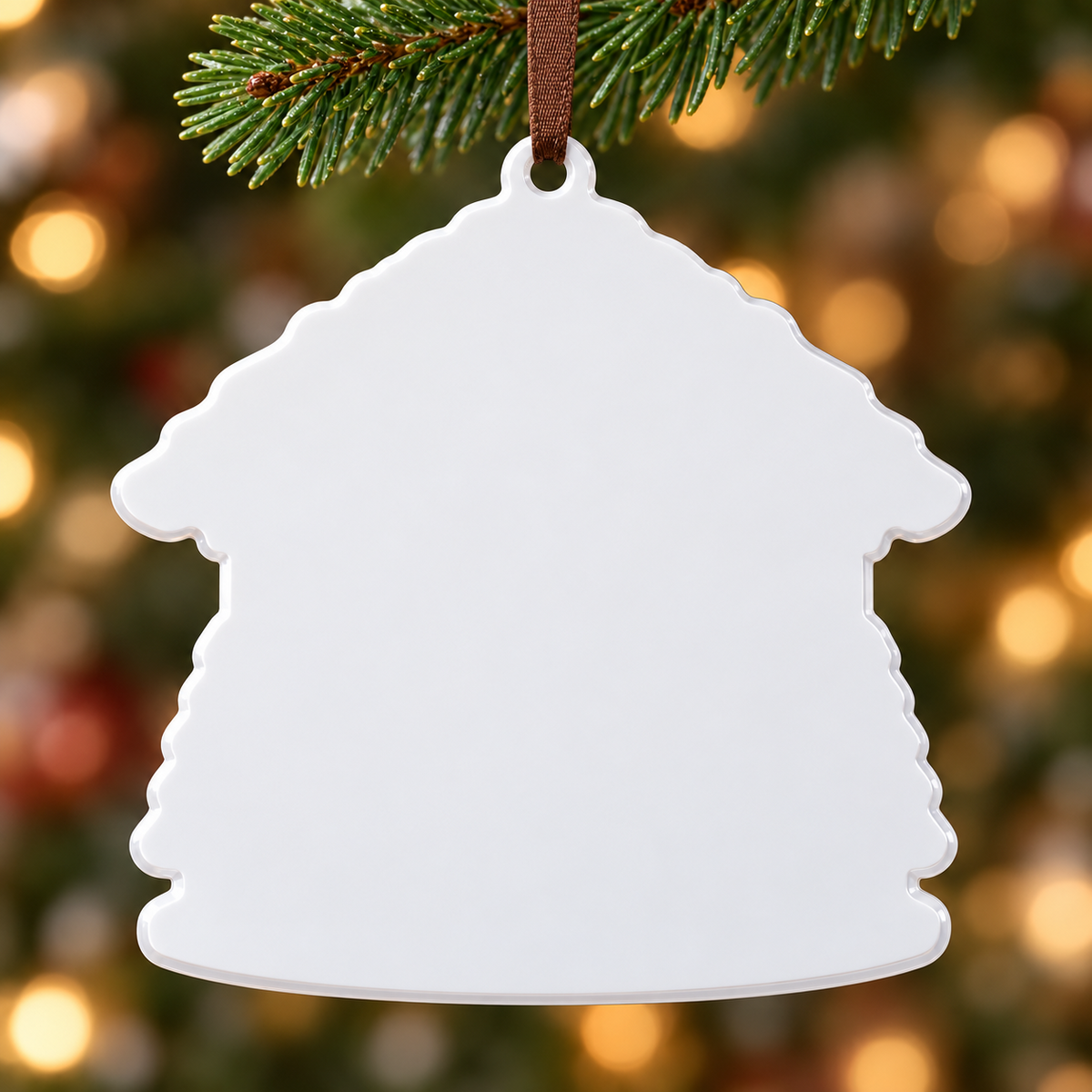 Christmas Bakery Shop Stall Holiday Tree Hanging Decoration - 3D Relief Ornament
