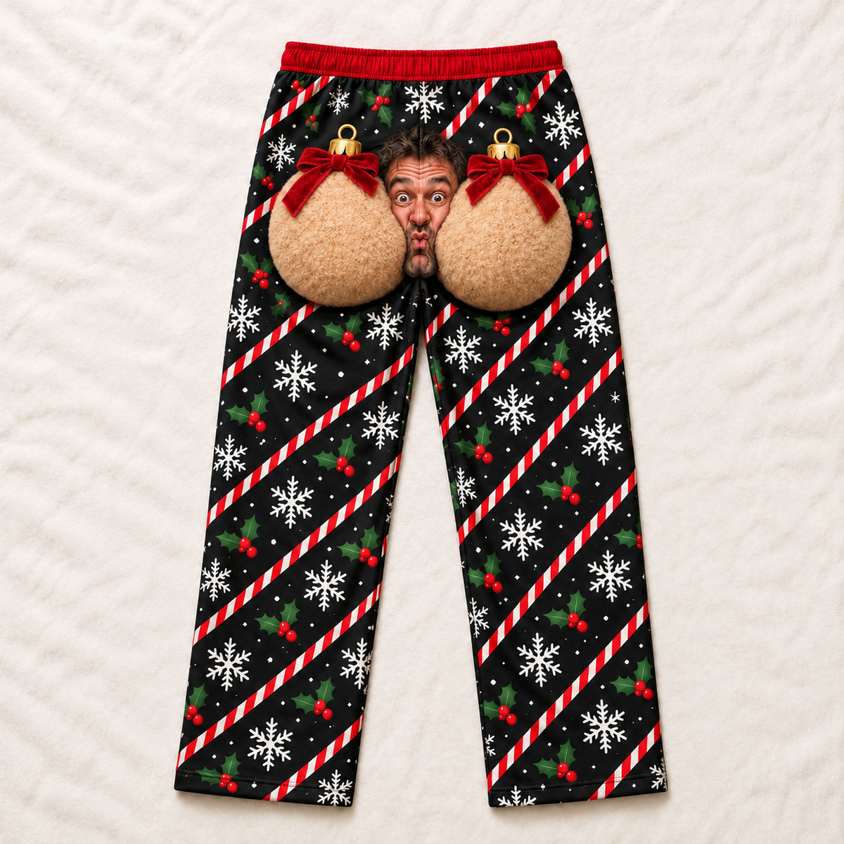 Men's Christmas Pajama Pants Novelty Holiday Printed Loungewear
