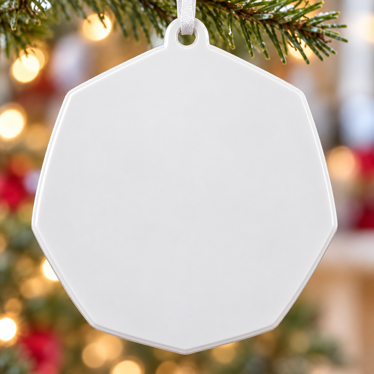 Christmas Tree Hanging Medallion, Friendship Winter I'd Help You Bury The Body - 3D Relief Ornament