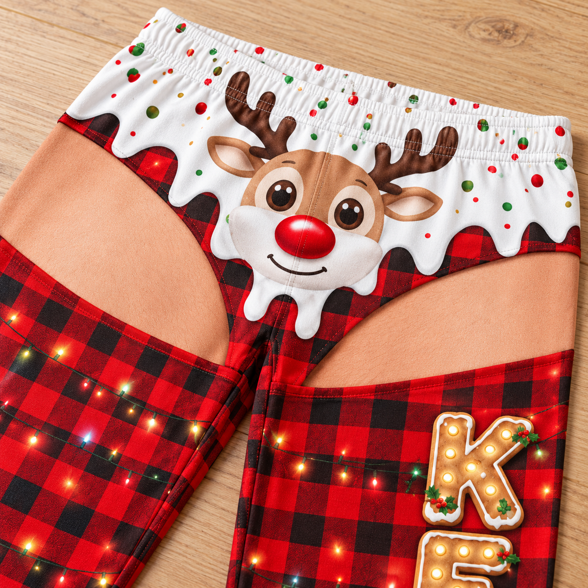 Mens Holiday Pajama Pants Novelty Christmas Printed Sleepwear