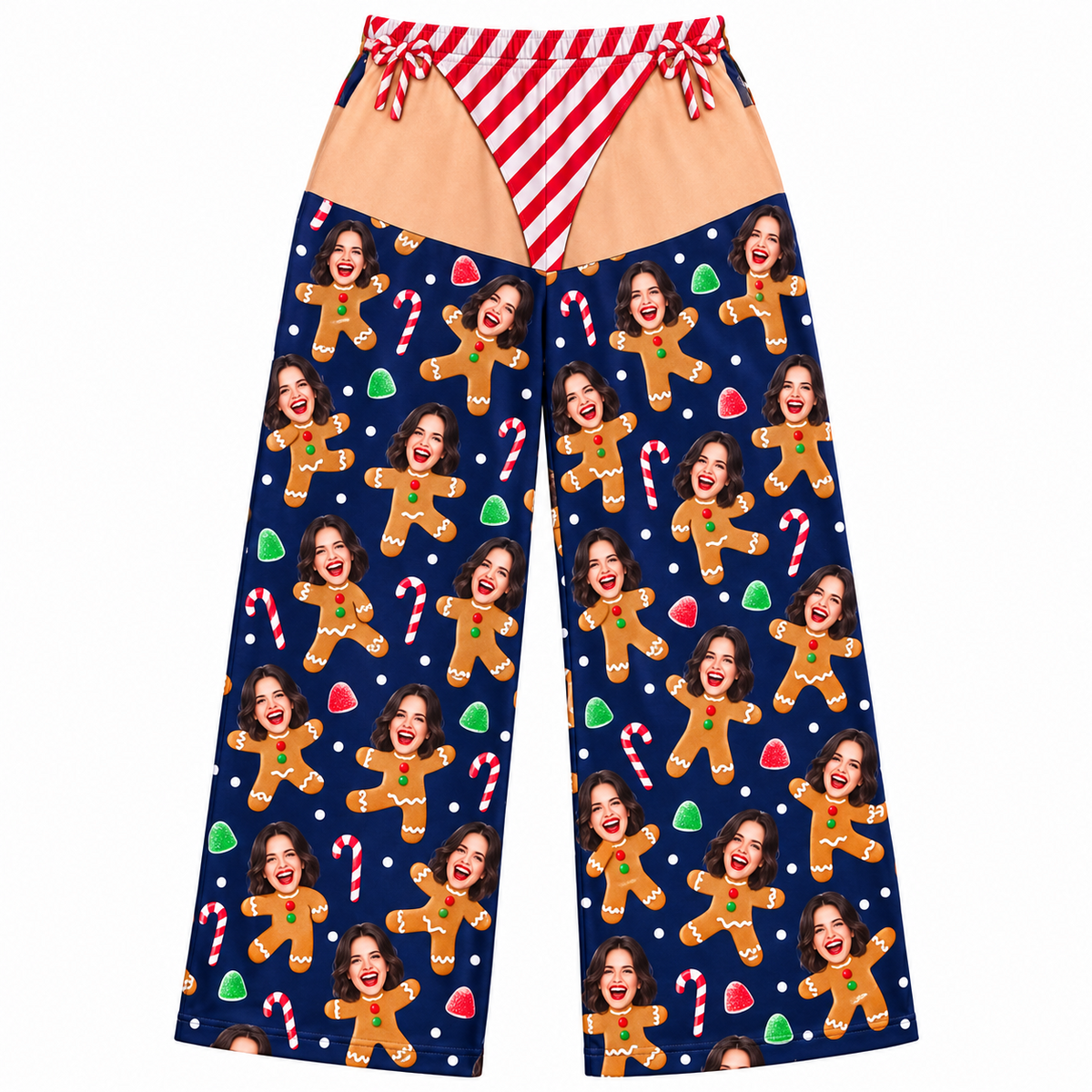 Mens Holiday Pajama Pants, Novelty Christmas Graphic Lounge Bottoms
