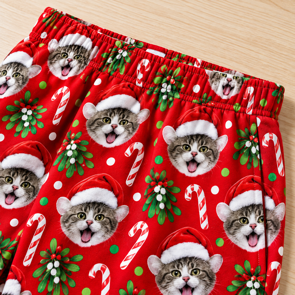 Christmas Pajama Pants Printed Holiday Lounge Sleepwear Trousers