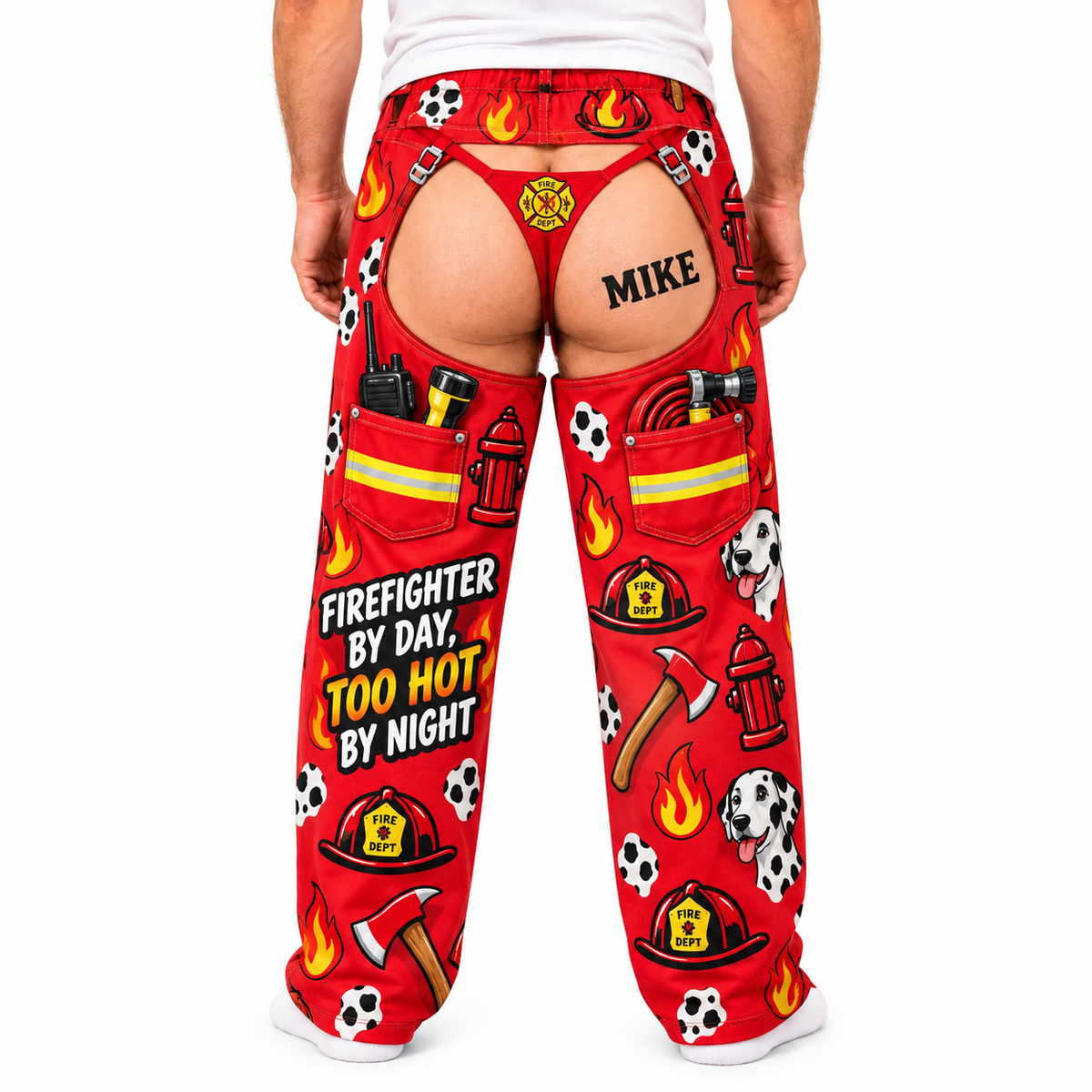 Mens Novelty Pajama Pants Graphic Print Drawstring Lounge Bottoms