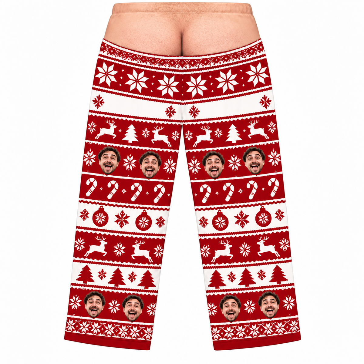 Christmas Pajama Pants Printed Holiday Fair Isle Lounge Sleepwear