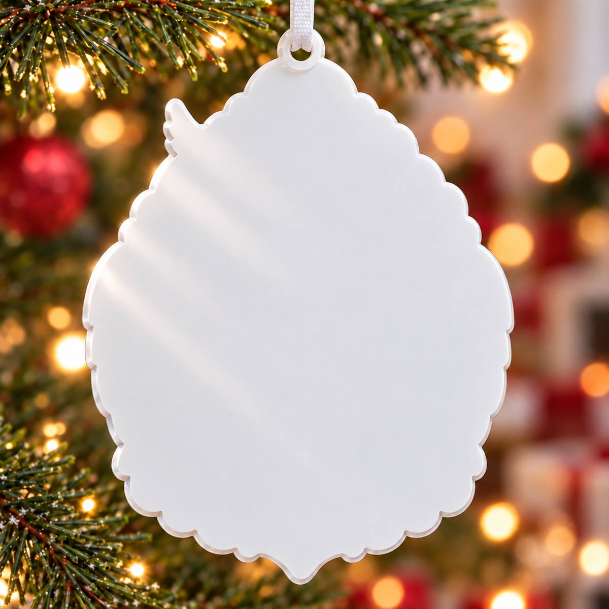 Memorial Stairway to Heaven Keepsake with Angel Wings and Dove - 3D Relief Ornament