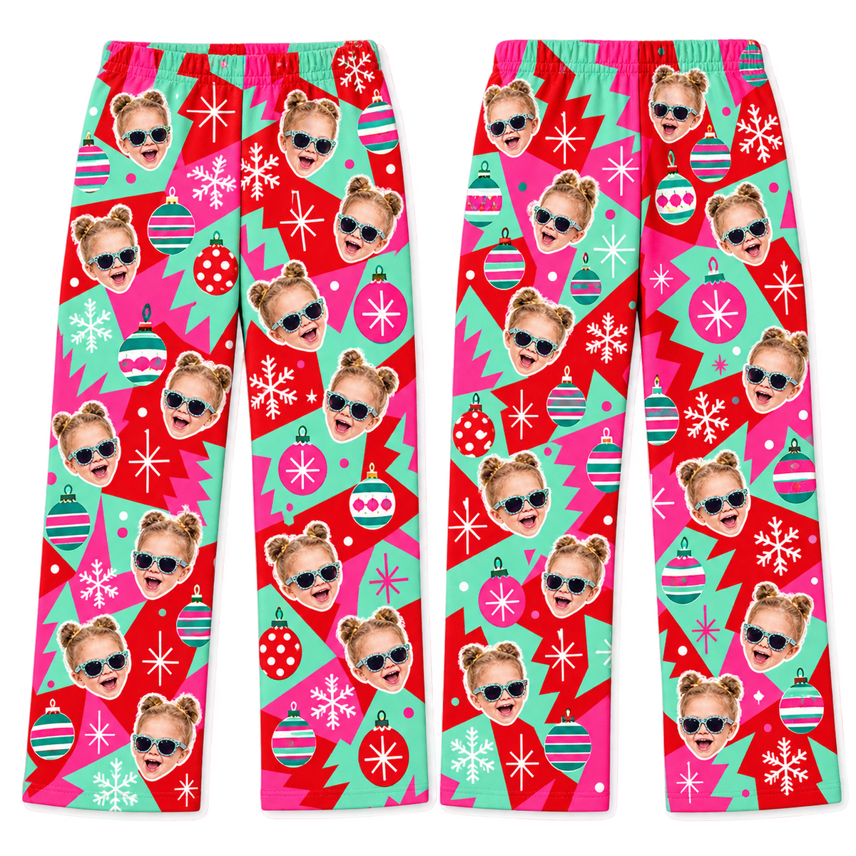 Christmas Pajama Pants Printed Holiday Lounge Sleepwear Trousers
