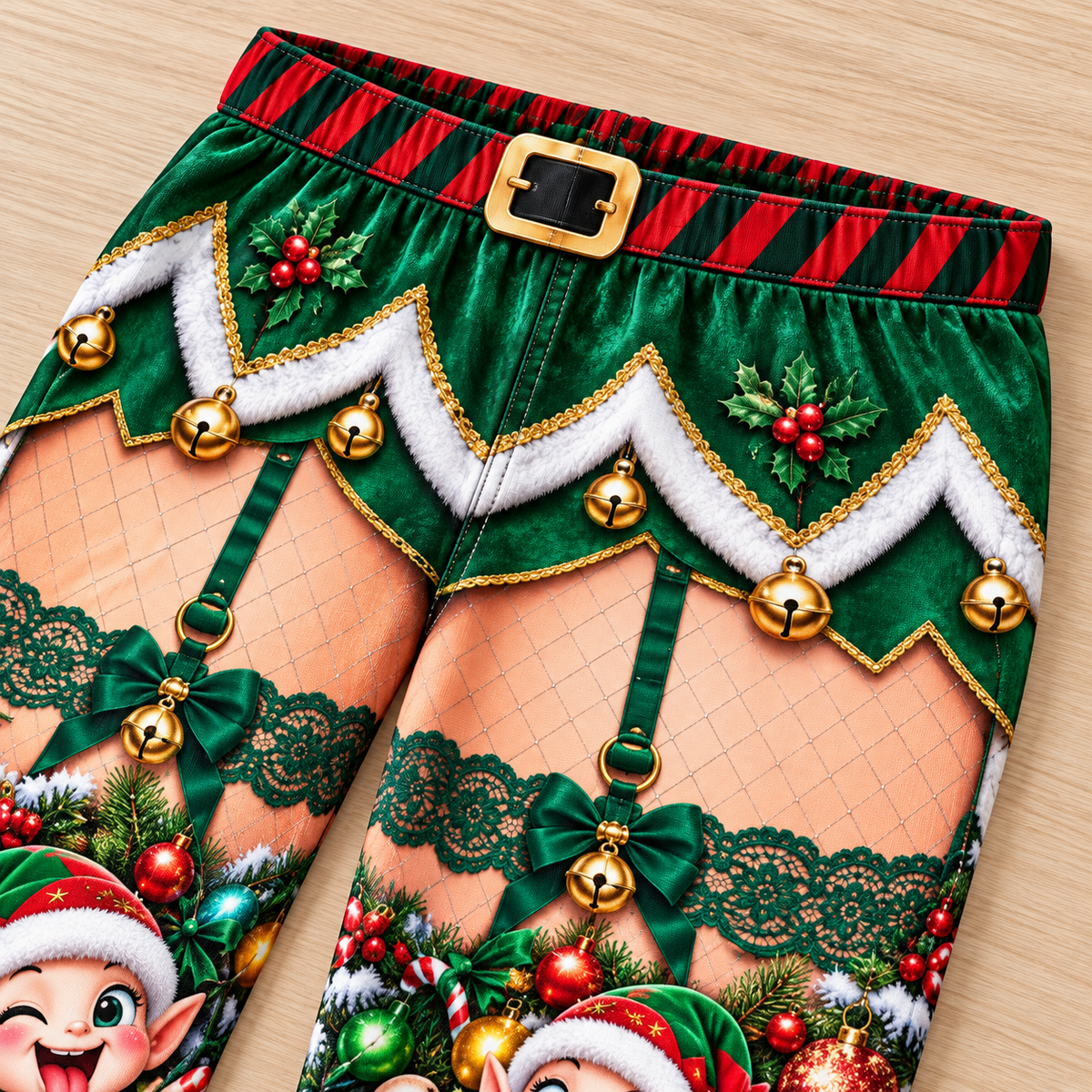 Christmas Pajama Pants Womens Novelty Holiday Printed Trousers