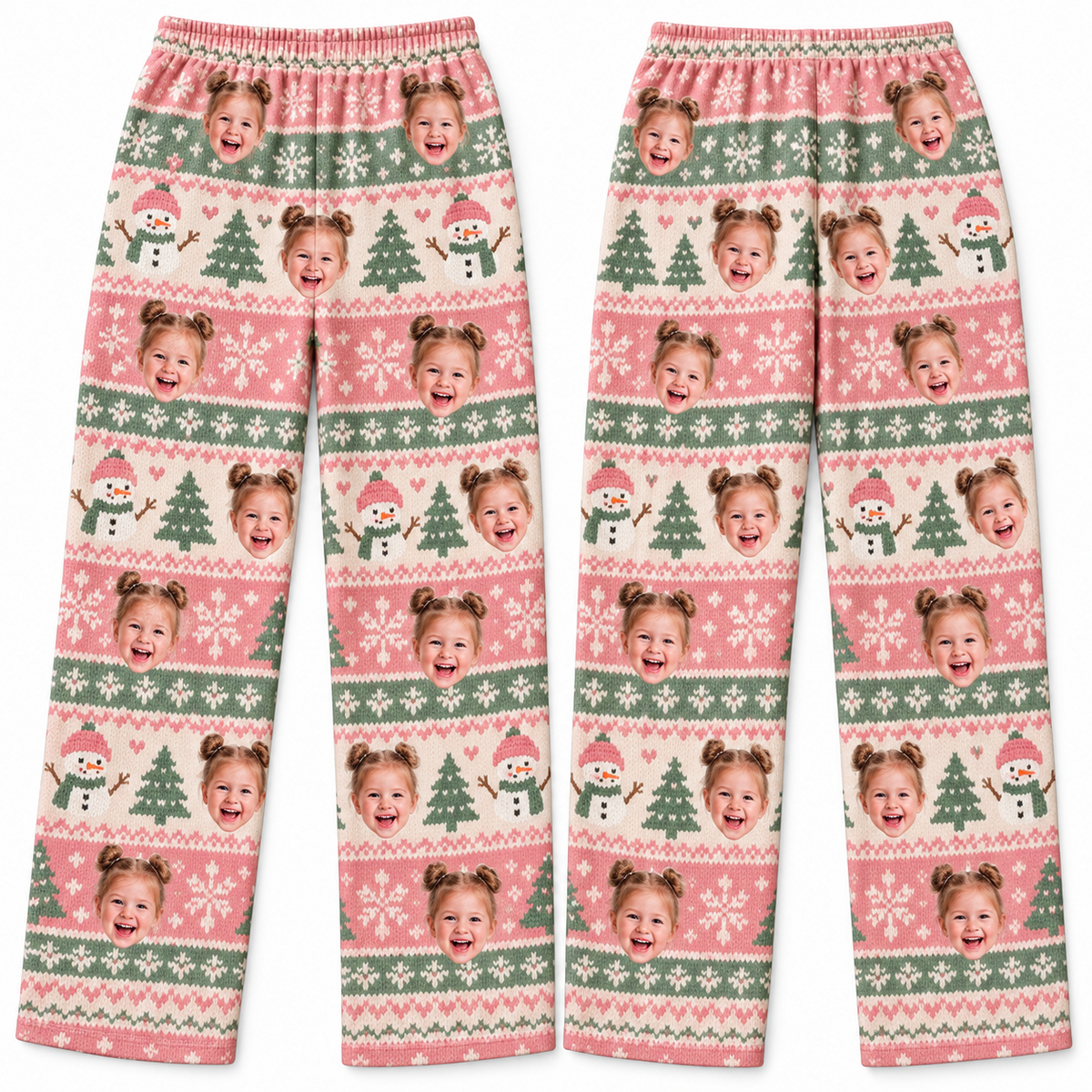Christmas Pajama Pants Printed Holiday Lounge Sleepwear Trousers
