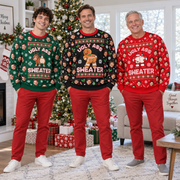 Ugly Ass Christmas Sweatshirt, Funny Butt Graphic Holiday Crewneck