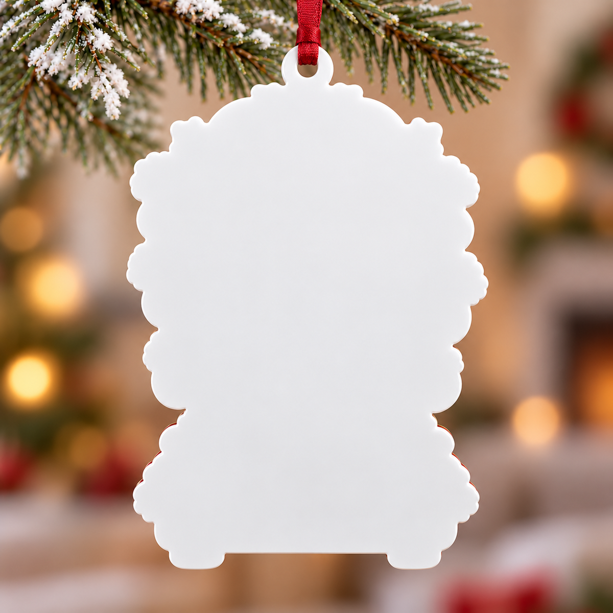 Espresso Machine Certified Coffeeholic Holiday Hanging Decor - 3D Relief Ornament