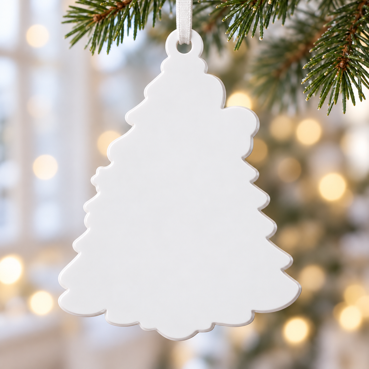 America 250th Anniversary 1776-2026 Christmas Tree Holiday Keepsake - 3D Relief Ornament