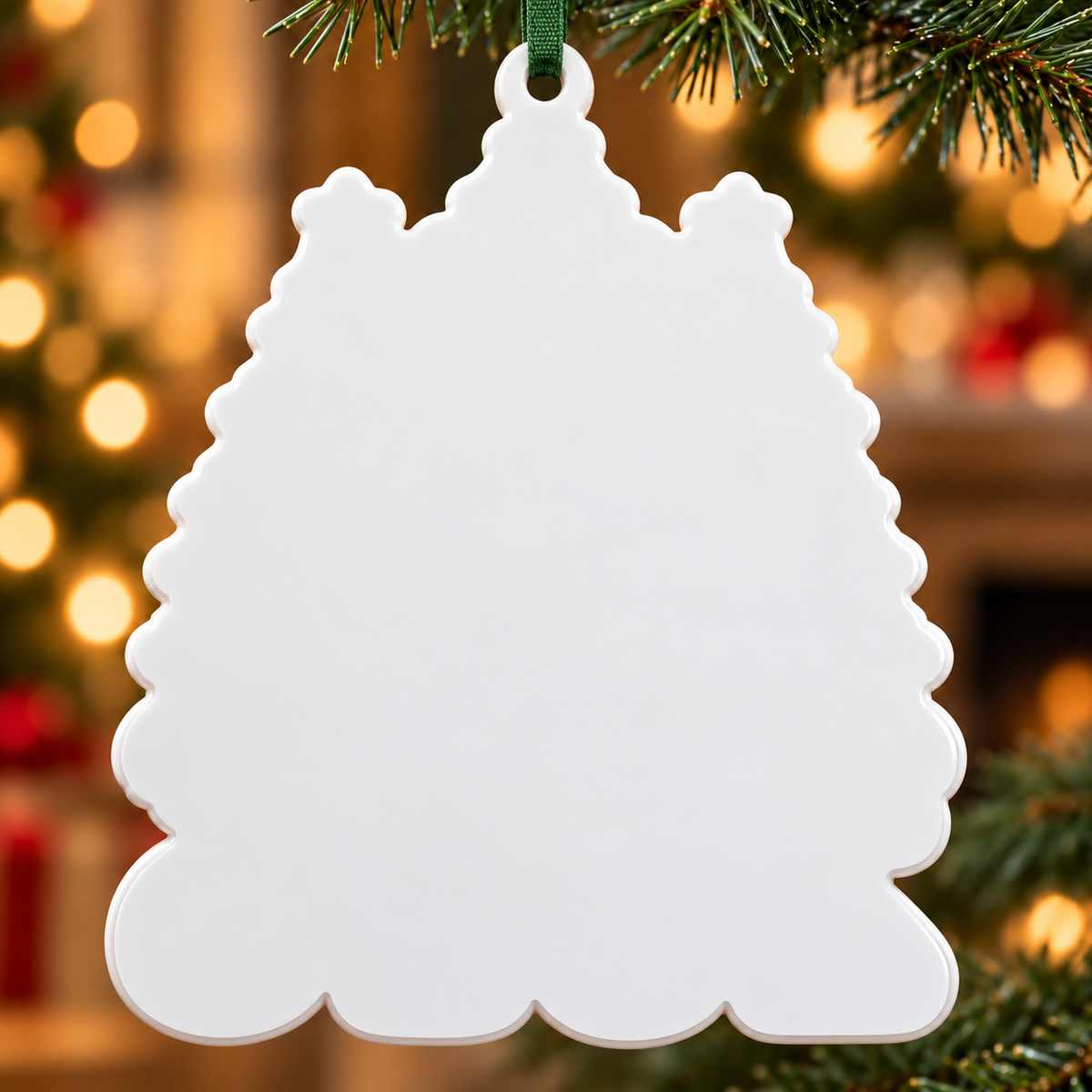 Family Christmas Tree Gingerbread 2026 Year Hanging Keepsake - 3D Relief Ornament