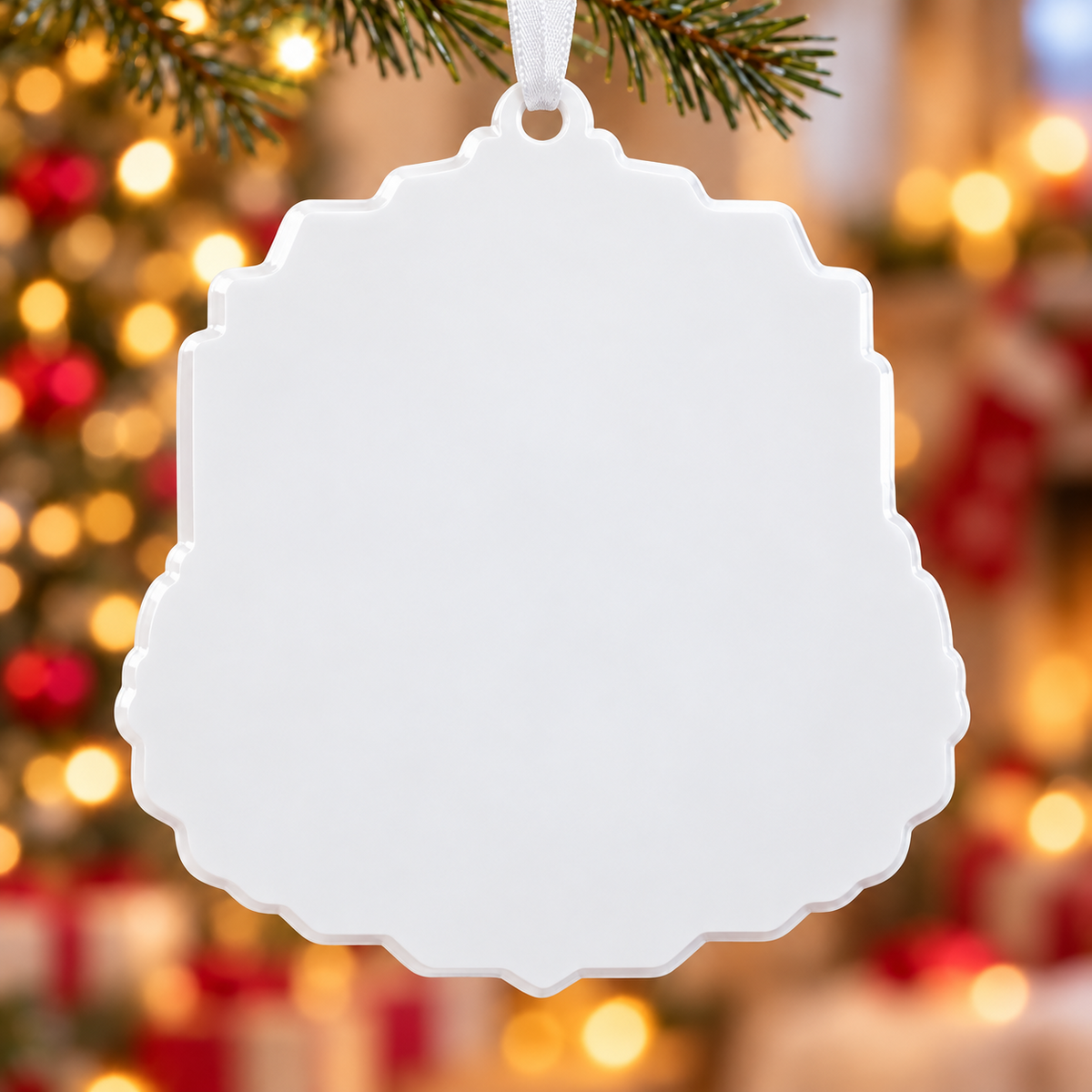 Video Gamer Holiday Quest Boy at Computer Desk Tree Decoration - 3D Relief Ornament