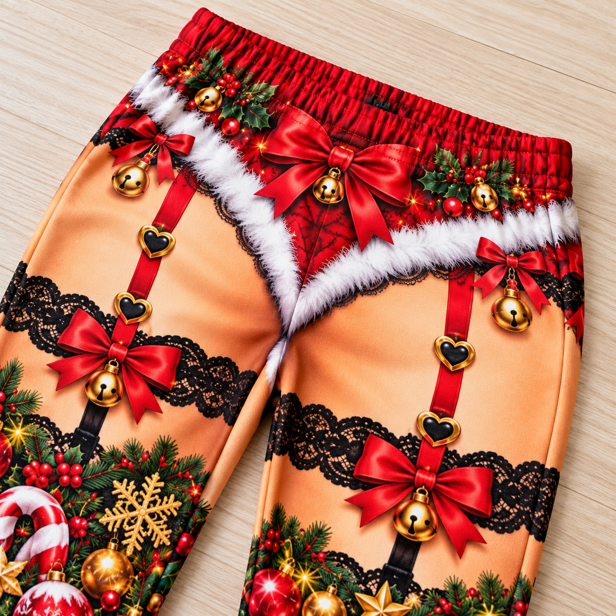 Funny Christmas Pajama Pants Novelty Holiday Lounge Trousers