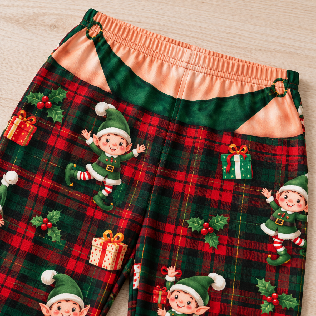 Novelty Christmas Pajama Pants with Pockets Printed Holiday Lounge Bottoms