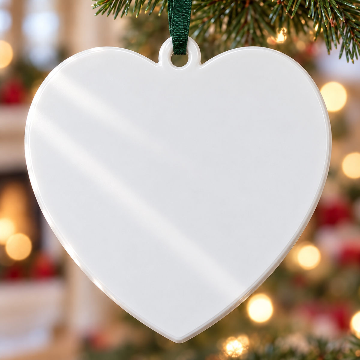 Heart Memorial First Christmas Without You Cardinal Holiday Keepsake - 3D Relief Ornament