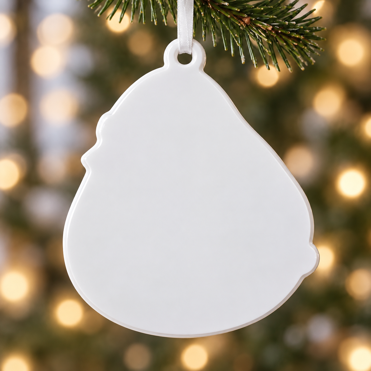 Sourdough Bread Baker Christmas Decoration with Starter Jar and Sliced Loaf - 3D Relief Ornament