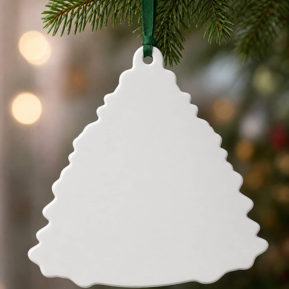 Baby's First Christmas Tree Keepsake, America 250 Patriotic Birth Stats - 3D Relief Ornament