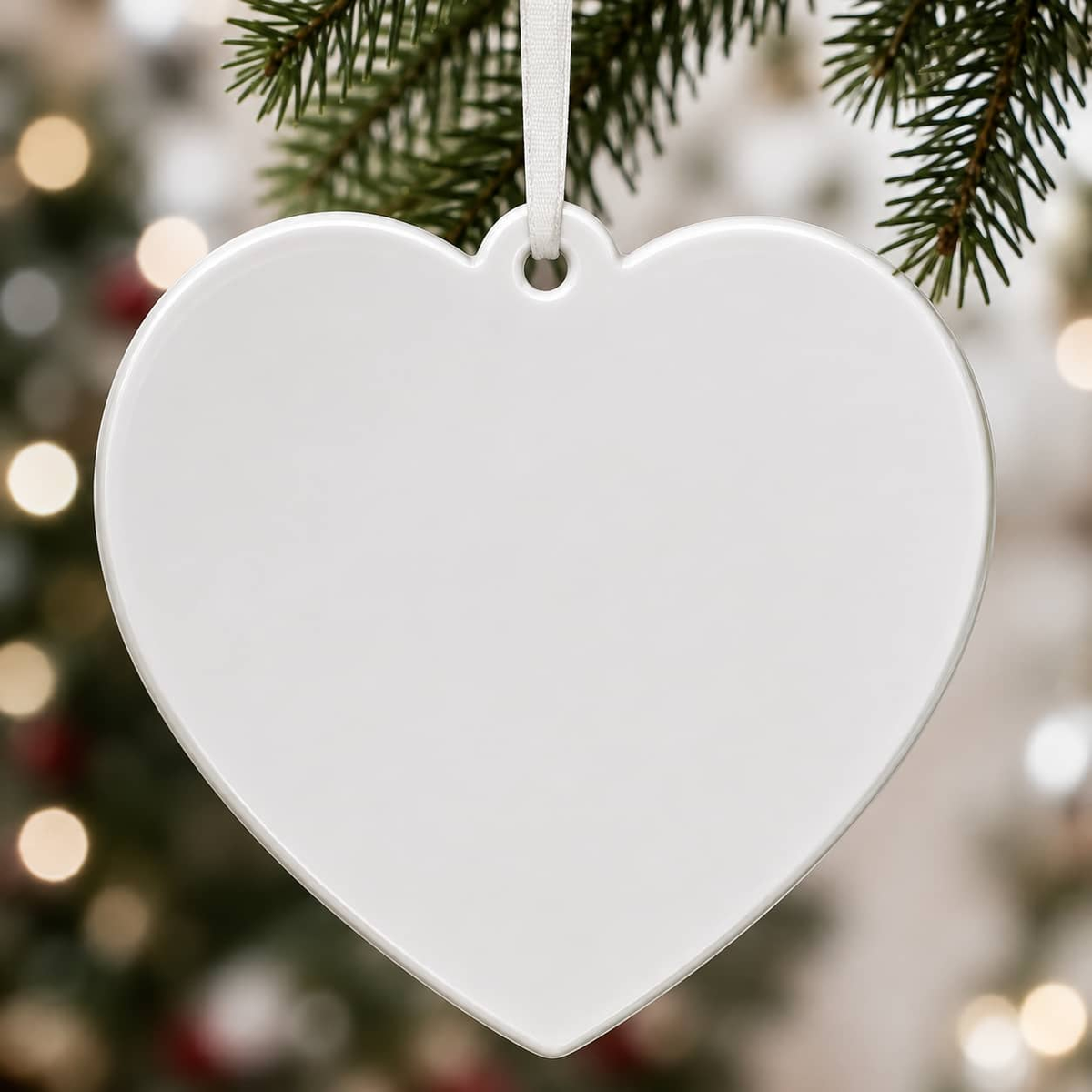 Heart Shaped Sea Turtle Couple Ocean Beach Holiday Tree Keepsake - 3D Relief Ornament