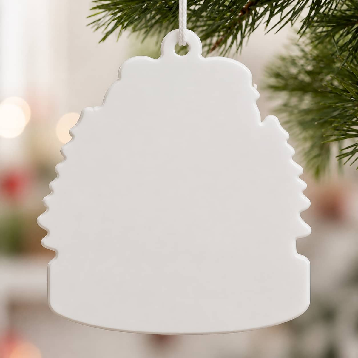 Snowman Grandparents and Grandkids Christmas Tree Keepsake - 3D Relief Ornament